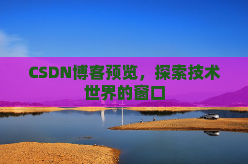 CSDN博客预览,探索技术世界的窗口